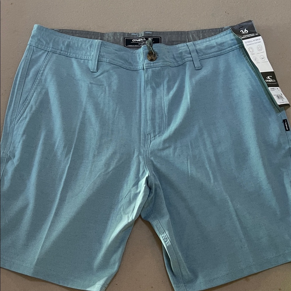 O'Neill Men's Teal Hybrid Shorts